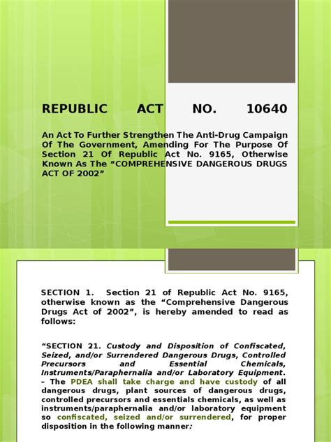 Republic Act No. 10640 .